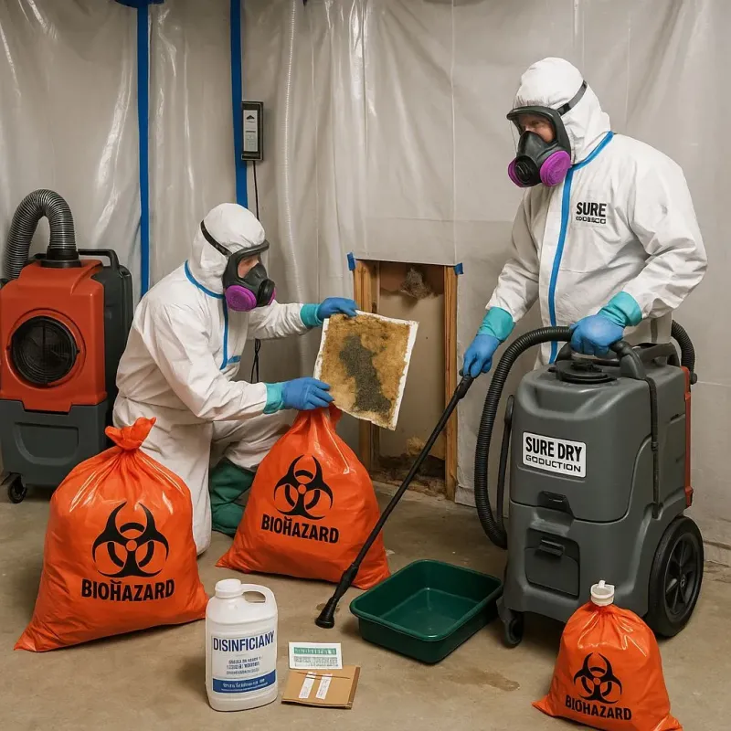 Contaminated Water Handling Protocols process in Southgate, MI